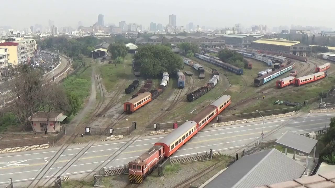 台鐵 高雄機廠調車