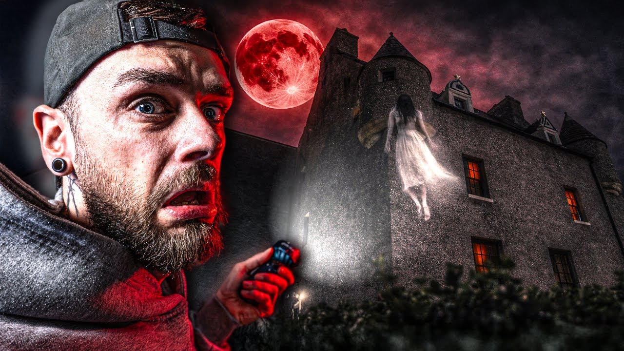 EINE NACHT IM GEISTERTURM DER WEIßEN FRAU! Ballygally Castle Irland