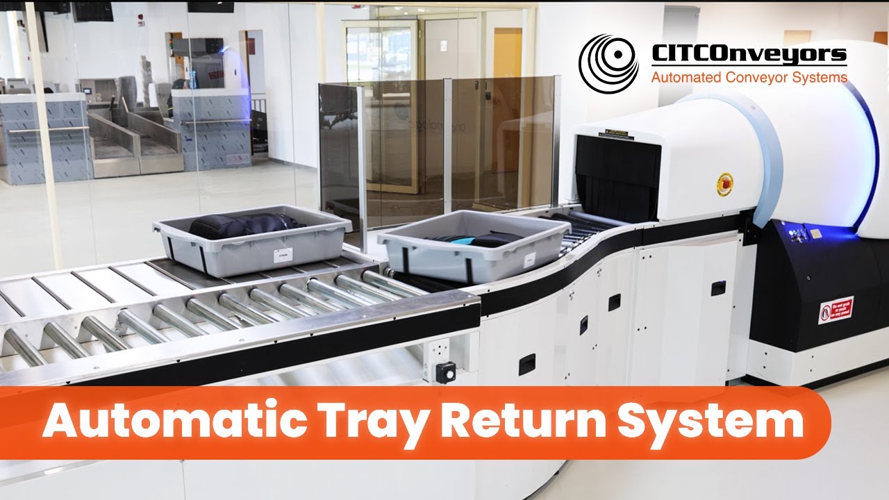 ATRS - Automatic Tray Return Systems for Airport Security Checkpoints | CITCOnveyors