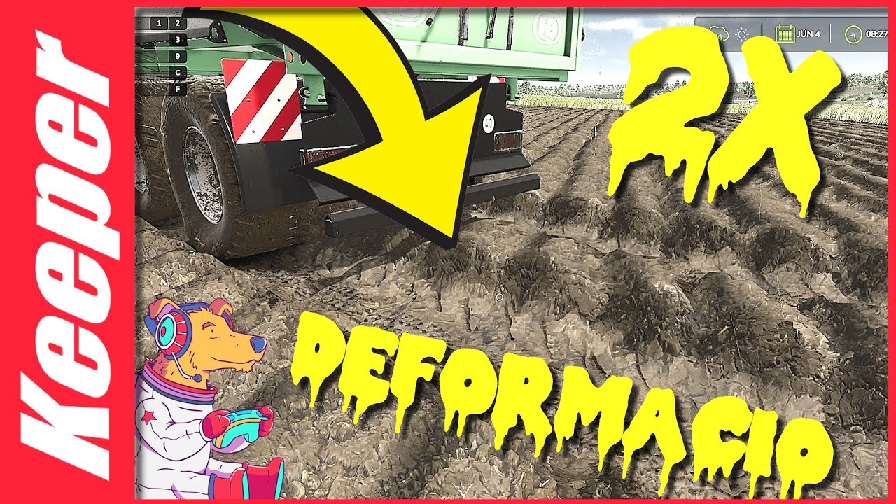 🚜FS 25 🚜 MOD TESZT #4 🚜 2 X TALAJ DEFORMÁCIÓ 🚜