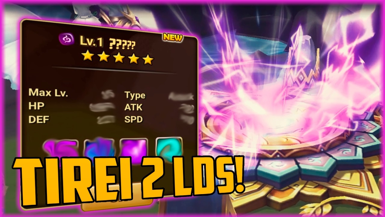 TIREI DOIS LD NESSA MEGA SUMMONADA! ISSO FOI INSANO! - SUMMONERS WAR