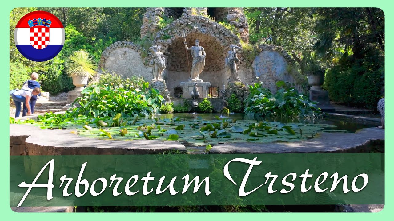 🌿 Arboretum Trsteno 🌳 Najstariji Arboretum Jadrana 🏞️ 4K