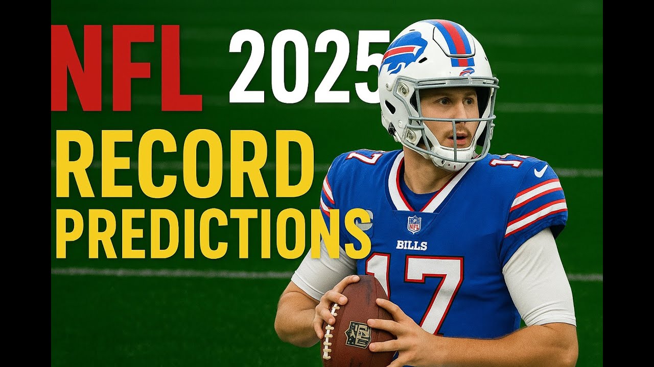 NFL 2025 RECORD PREDICTIONS Full Season Team-by-Team Breakdown & Playoff Outlooks for every team.