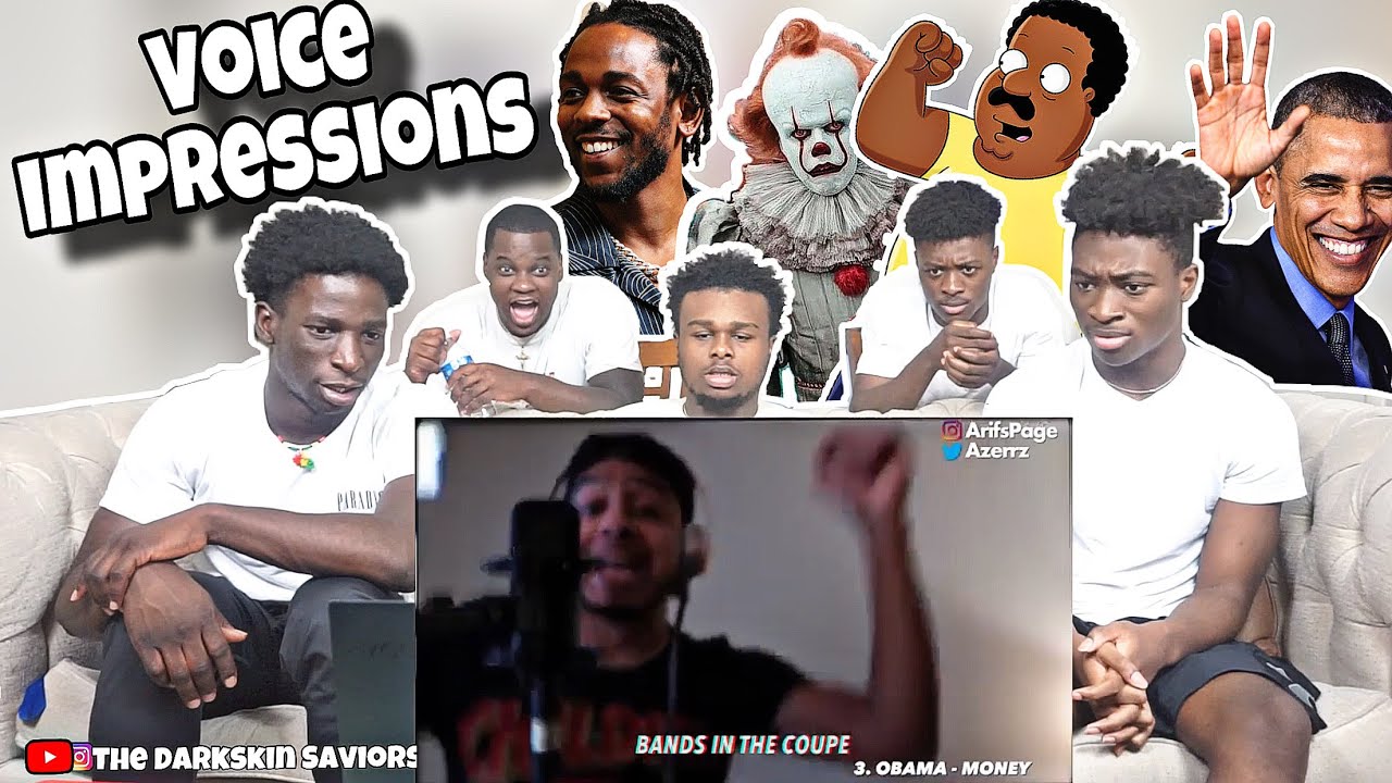 AZZERZ Hit Rap Songs in Voice Impressions! | SICKO MODE, Mo Bamba, Bleed it + MORE! (REACTION)