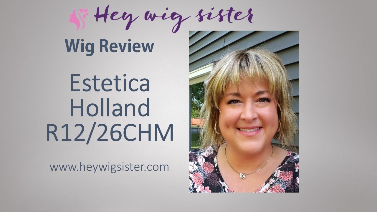 Estetica Holland in R12/26CHM - WIG REVIEW - straight bob with bangs!