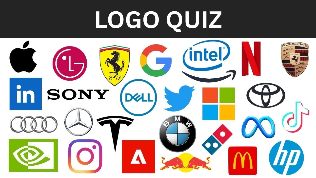 50 Logo Quiz: Can You Guess All Brands? (Ultimate Challenge)