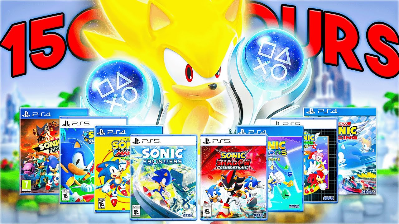 I Platinum’d Every Sonic Game from this Generation