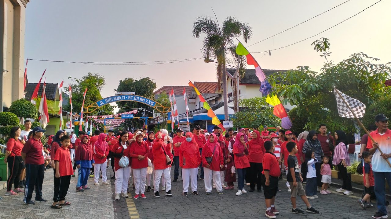 Dokumentasi kegiatan HUT RI ke 80 RW 23 Tlogosari Semarang 