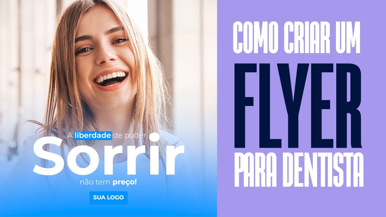 CRIANDO FLYER PARA DENTISTA NO PHOTOSHOP