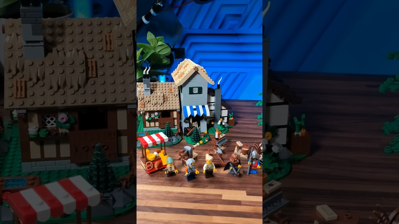 First look at LEGO Medieval Town Square! What do you think?