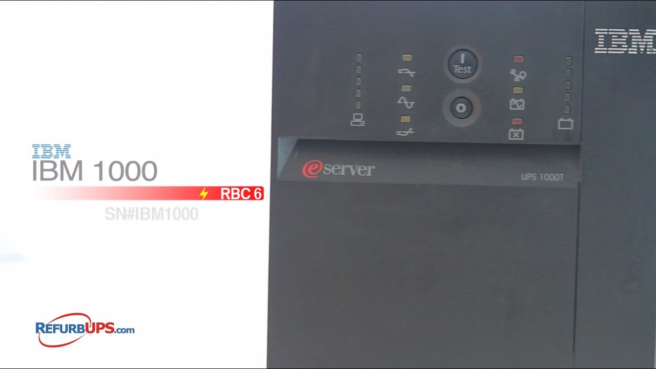 RBC6 Battery Replacement for IBM 1000