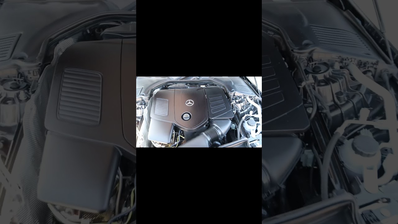Звуки холодного запуска и оборотов двигателя Mercedes-AMG C300 (2026) #mercedes #автомобиль #обзор