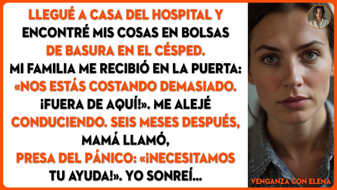 Volví a casa del hospital y encontré mis cosas en el césped. «Nos estás costando demasiado...»