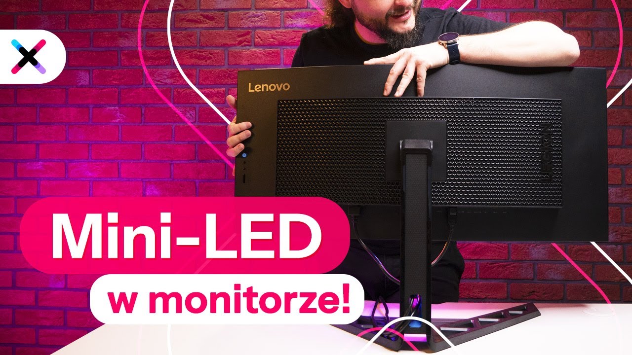 MINI-LED REWOLUCJA WŚR&Oacute;D MONITOR&Oacute;W? 🤯 Test, recenzja Lenovo Y34wz-30 🖥️