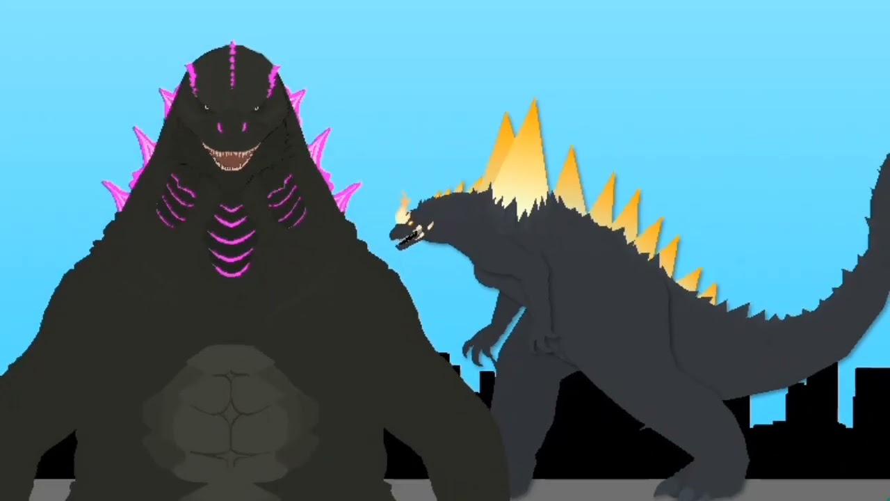 Godzilla VS Space godzilla parte 1
