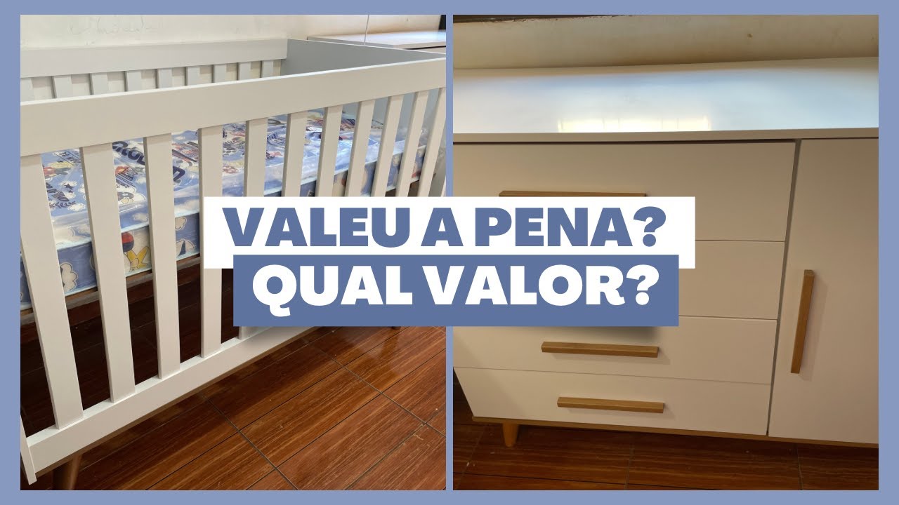 BERÇO E CÔMODA DO BEBÊ ! - Carolina Baby
