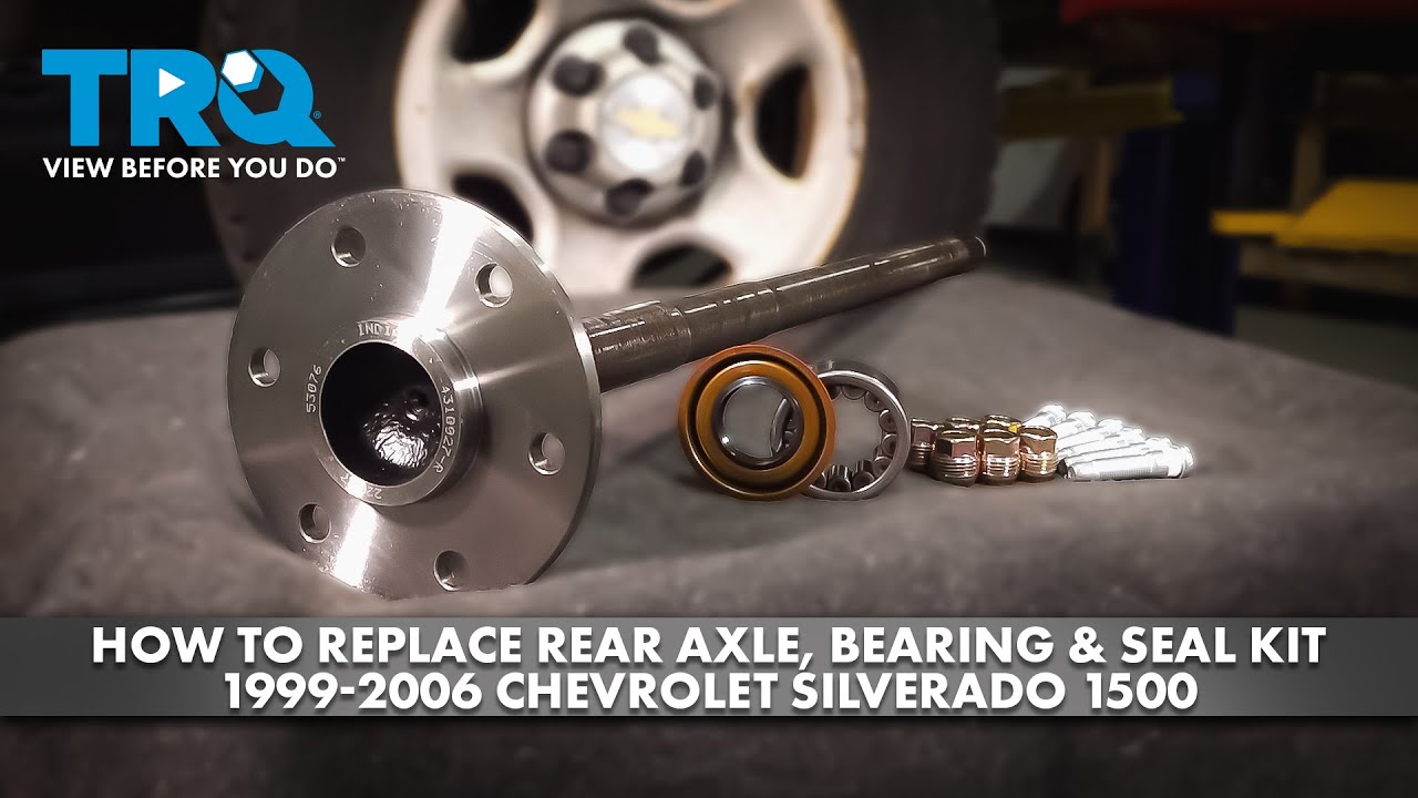 How to Replace Rear Axle, Bearing & Seal Kit 1999-2006 Chevrolet Silverado 1500