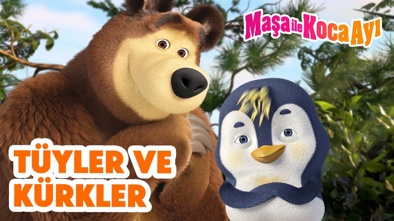 Maşa İle Koca Ayı 🦊🐻 Tüyler ve Kürkler 🐾 Masha and the Bear Turkey