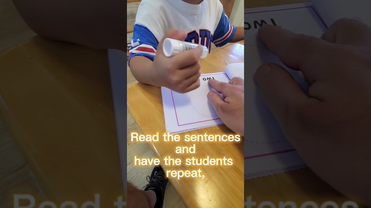 ESL in China / Kindergarten / Ages 3-6 / Body Parts Week 1 Level A