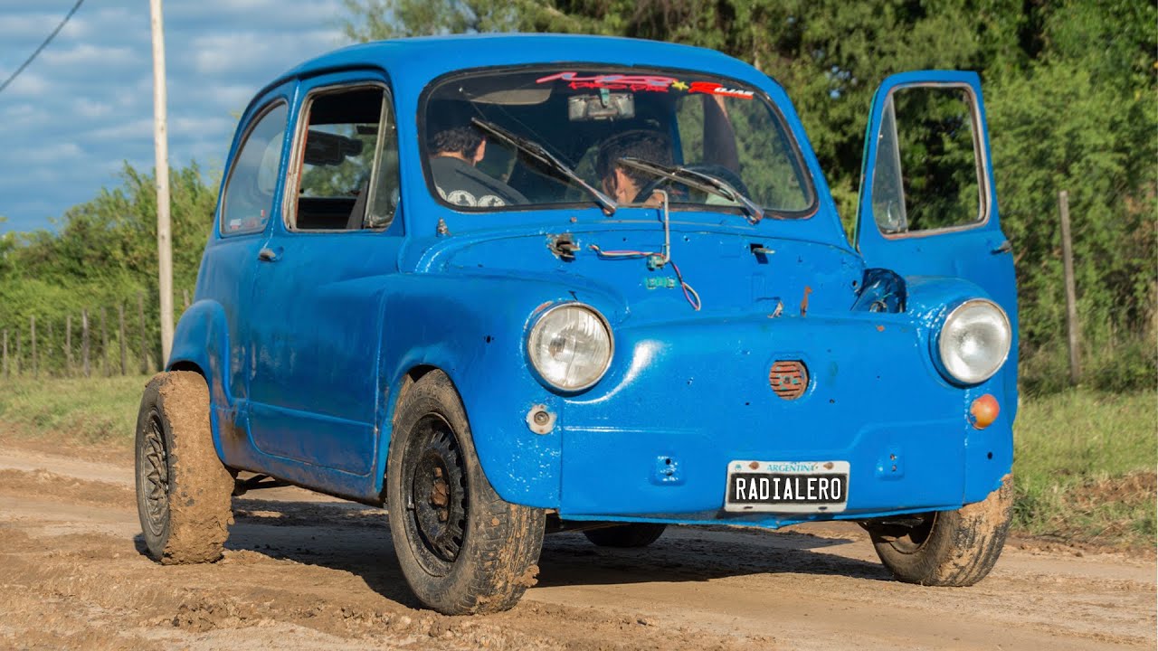 FIAT 600 SWAP AL BARRO - LLANTAS DE IAVA + ESPARRAGOS - CASI CHOCAMOS - Radialero Team