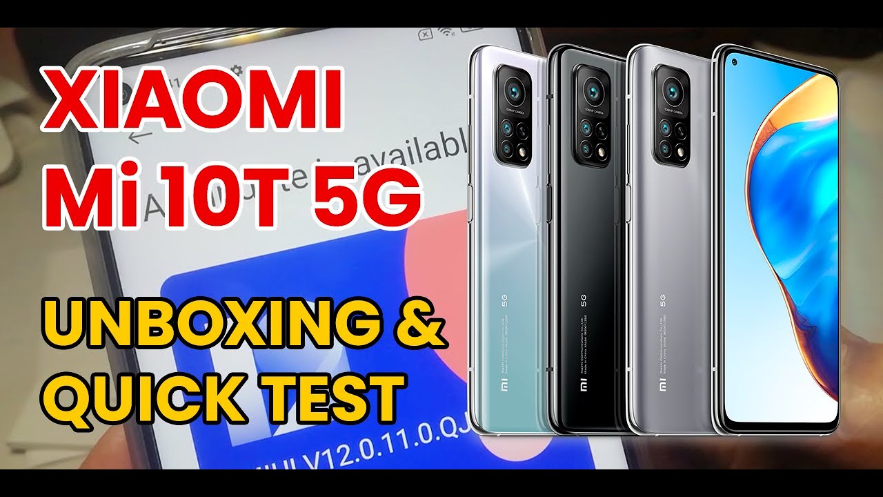 Mi 10T 5G Unboxing and Quick Test - Worth it?  | PHILIPPINES