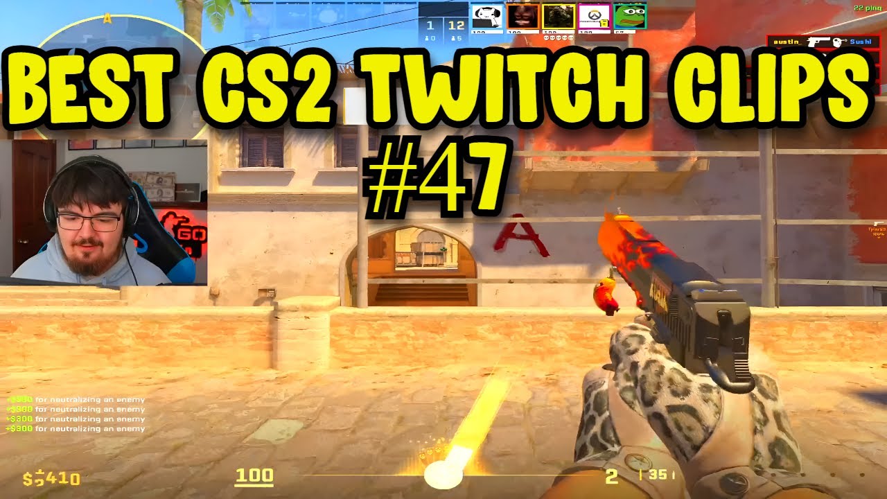ЛУЧШИЕ КЛИПЫ CS2 №47 | ЛУЧШИЕ МОМЕНТЫ CS2 НА TWITCH