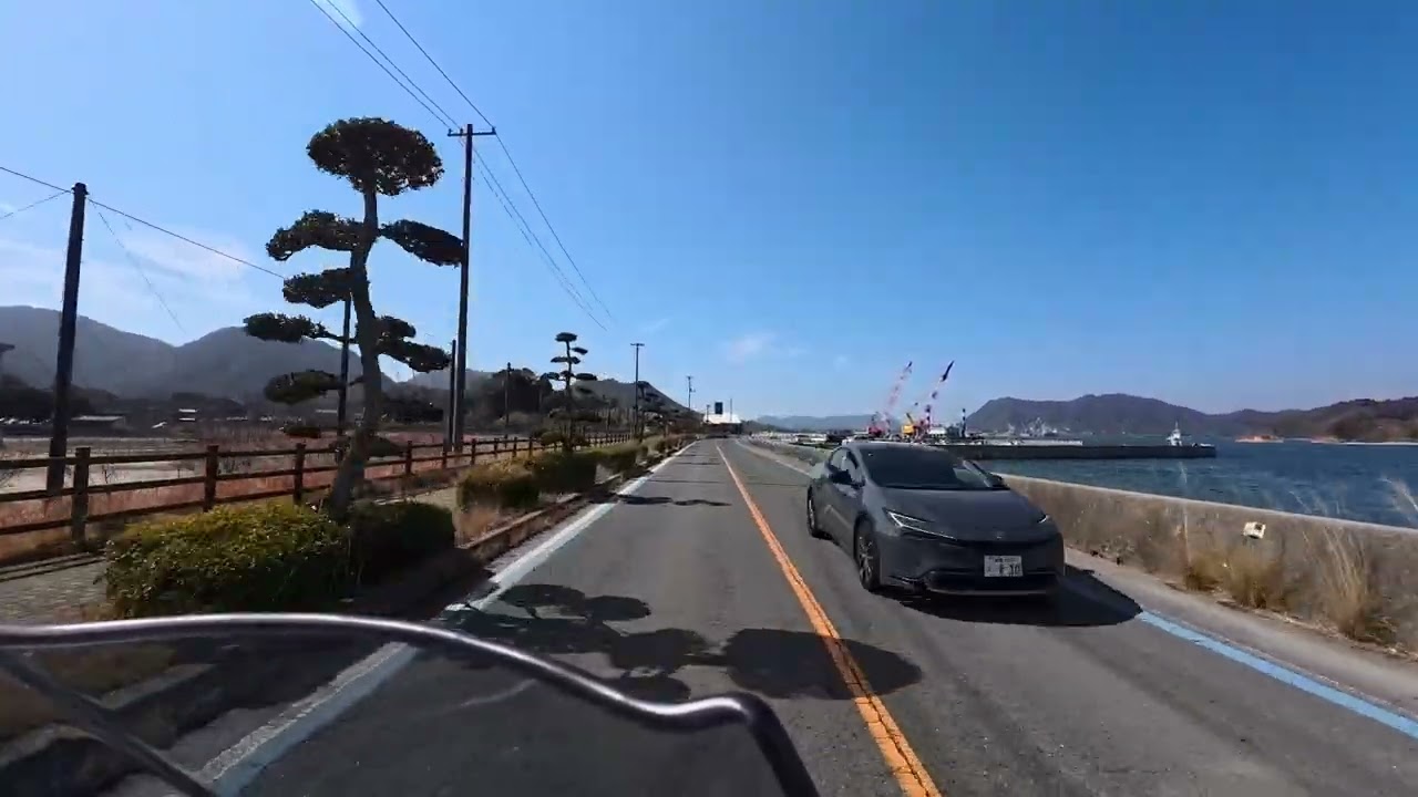 生口島到着千姫ラーメンへ