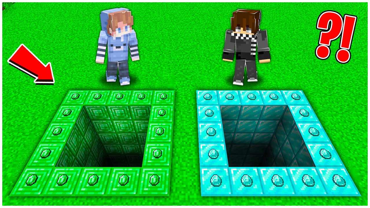 JOJO DAN AKU MENEMUKAN LUBANG MISTERIUS DI MINECRAFT