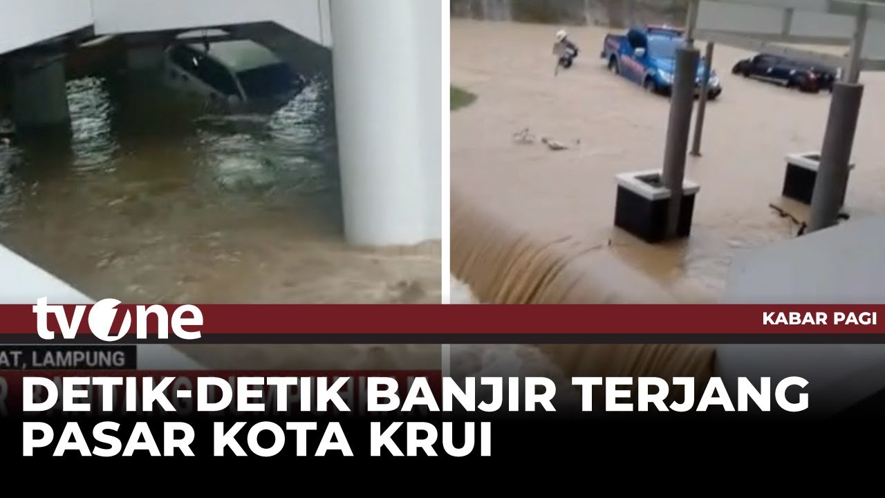 Banjir Bandang Melumpuhkan Aktivitas Warga Pesisir Barat Lampung | Kabar Pagi tvOne