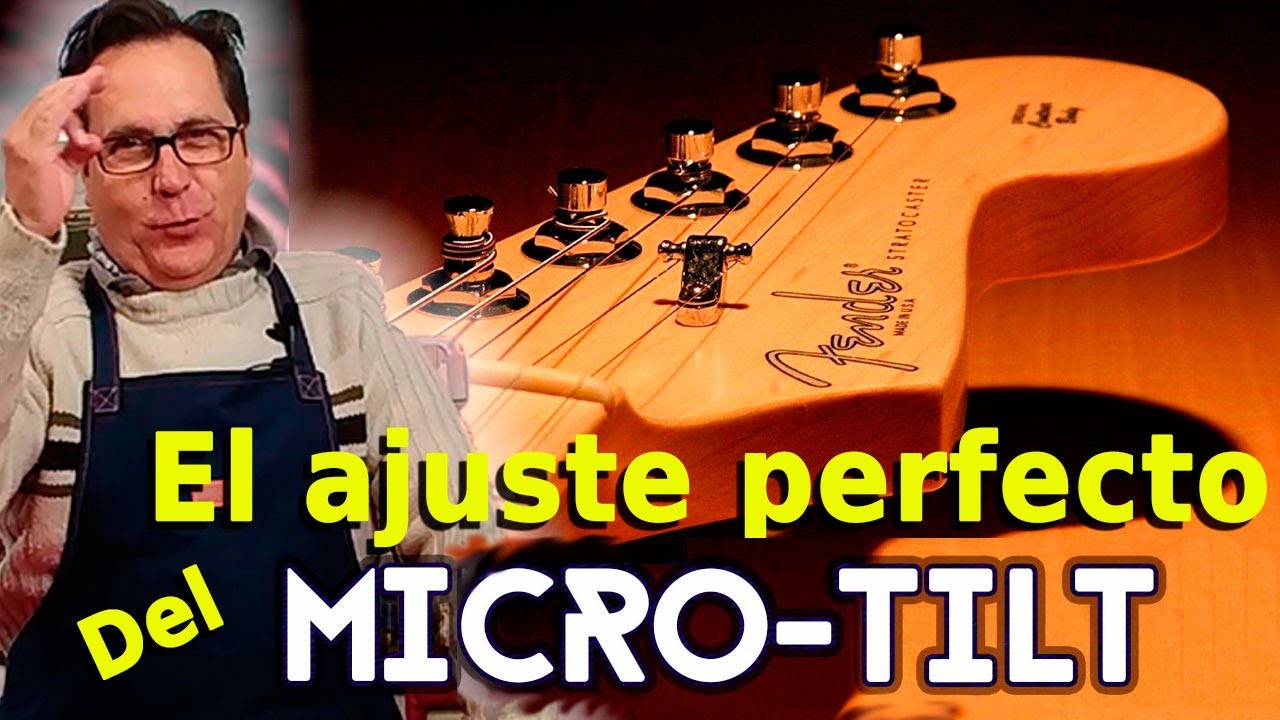 FENDER: El Ángulo del Mástil. AJUSTE completo de una STRATOCASTER