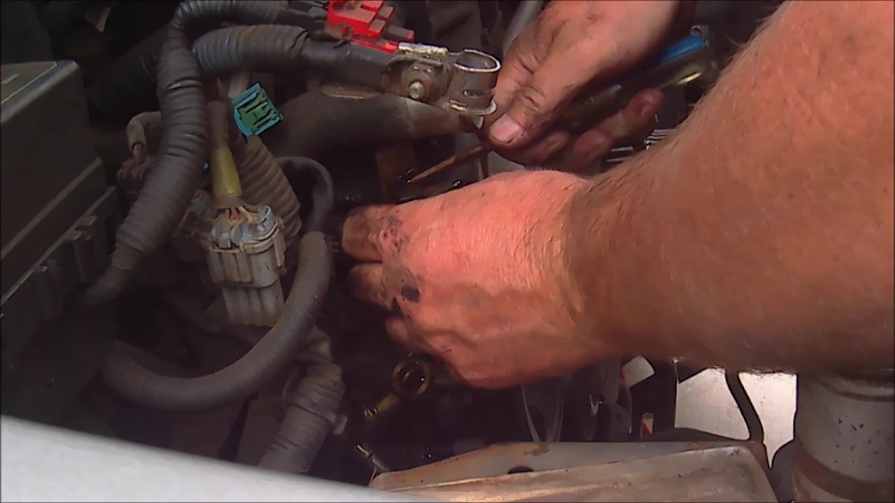 2001 Infinti QX4 Nissan Pathfinder Alternator replacement