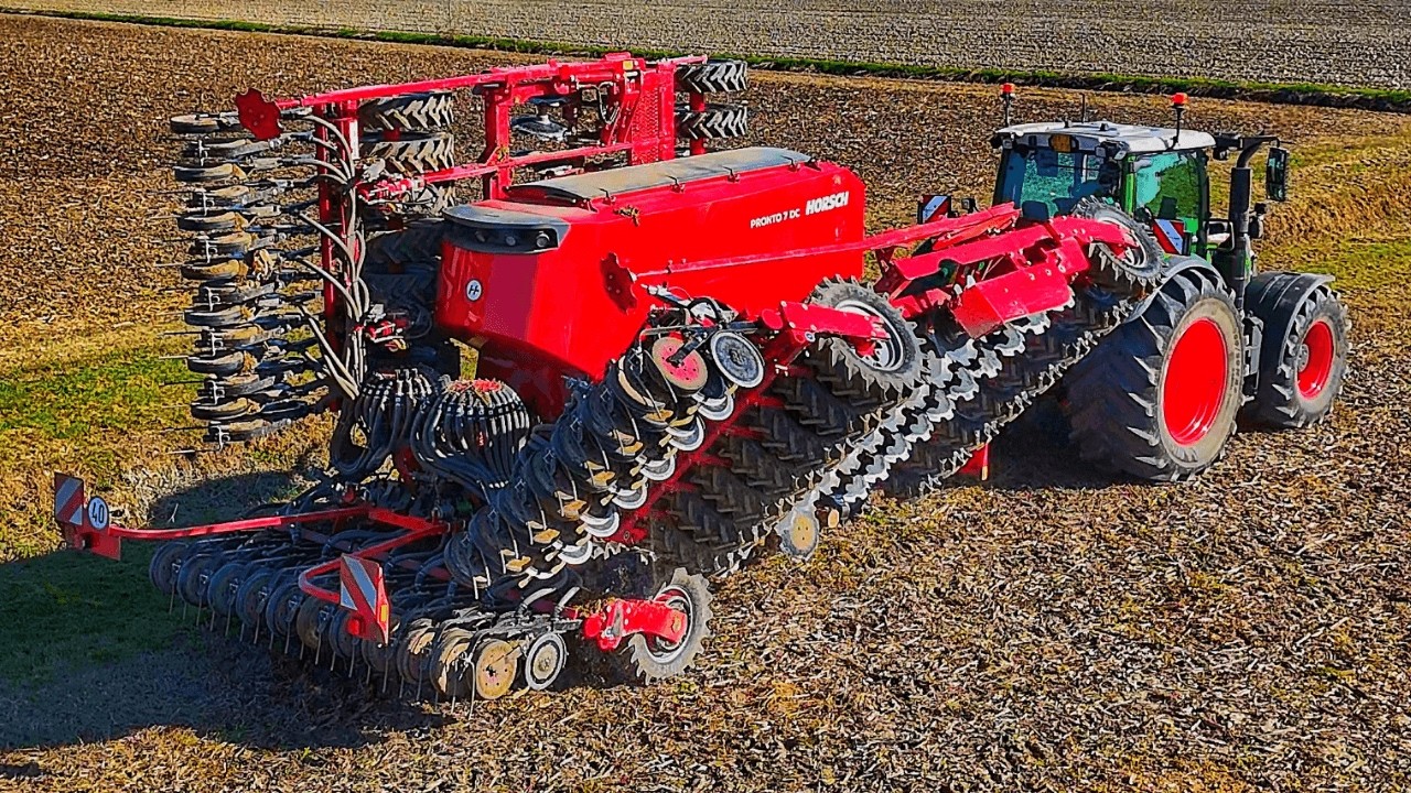 ПОСЕВ 2024 XXL Новая СЕЯЛКА HORSCH PRONTO 7 DC FENDT 724 VARIO