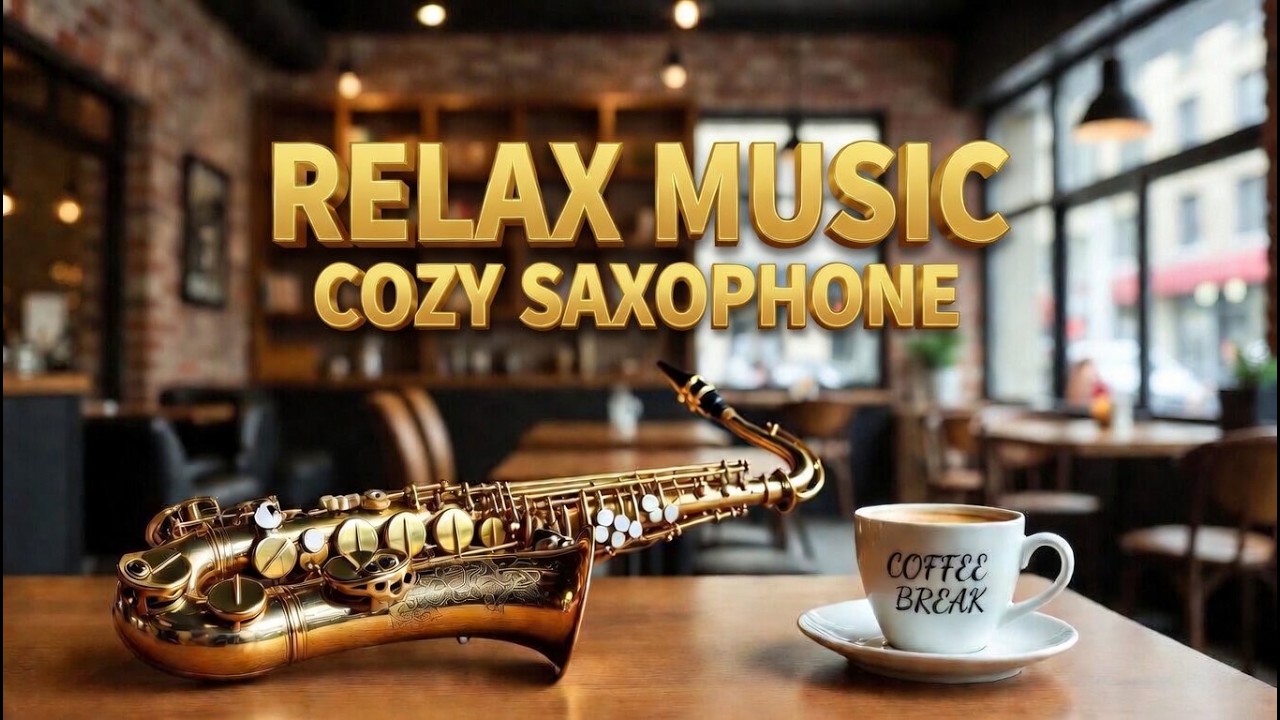 saxophone instrumental music🎷| saxophone music | cozy cafe music | #saxophone