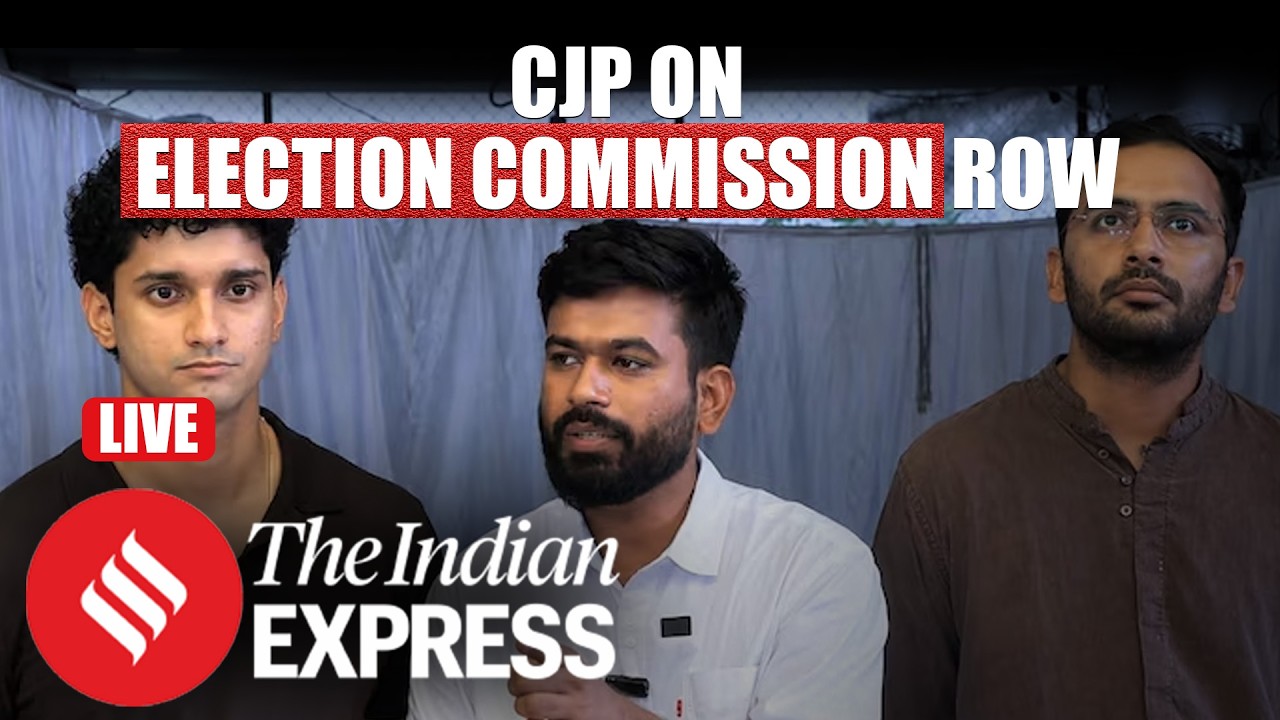 LIVE: CJP Addresses Media On Express Report On Poll Panel | CJP Press Conference