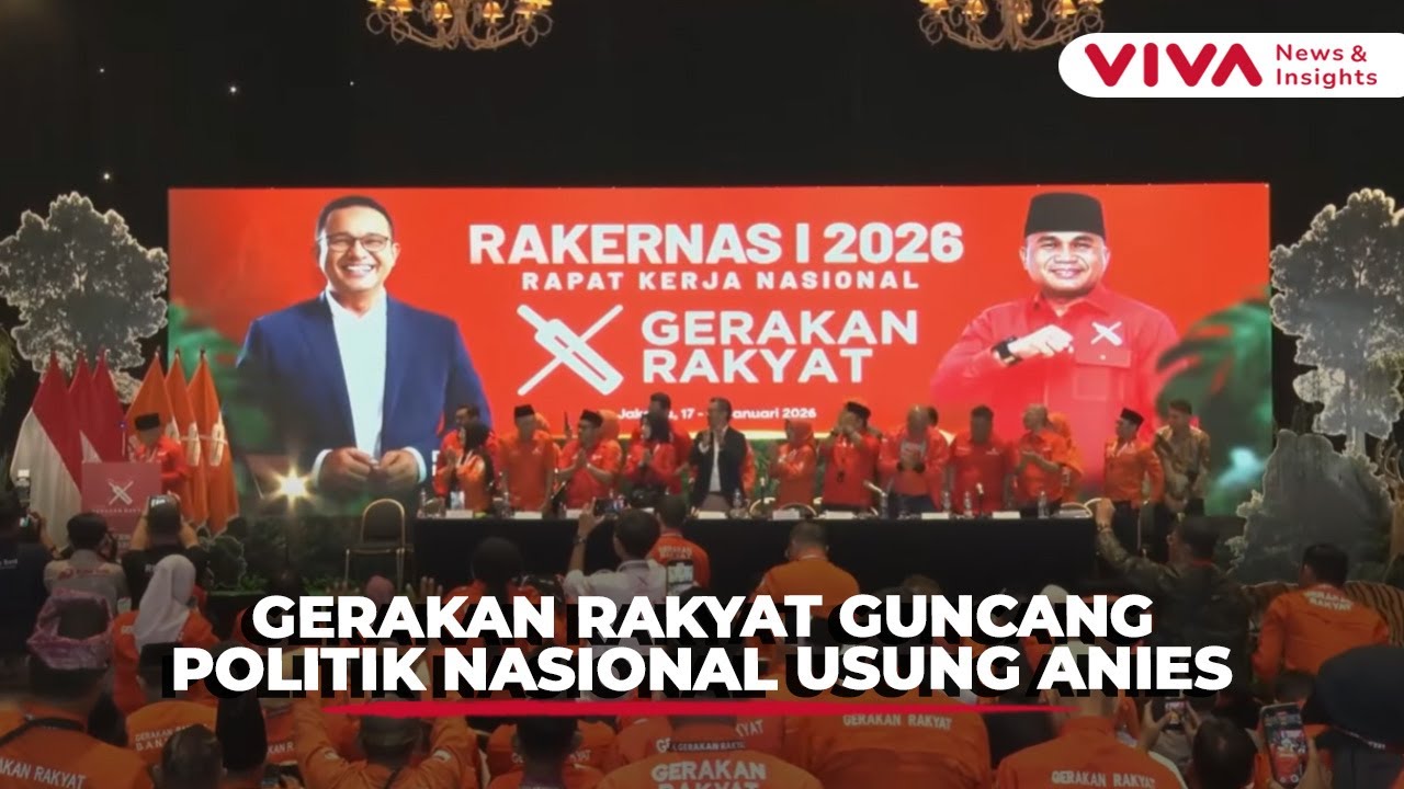 Dari Ormas ke Parpol: Gerakan Rakyat Siap Jadi Kendaraan Politik Anies Baswedan