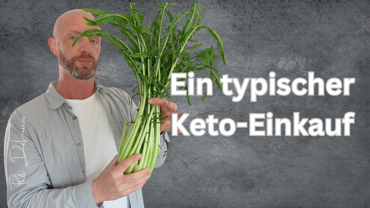Ein typischer ketogener Wocheneinkauf