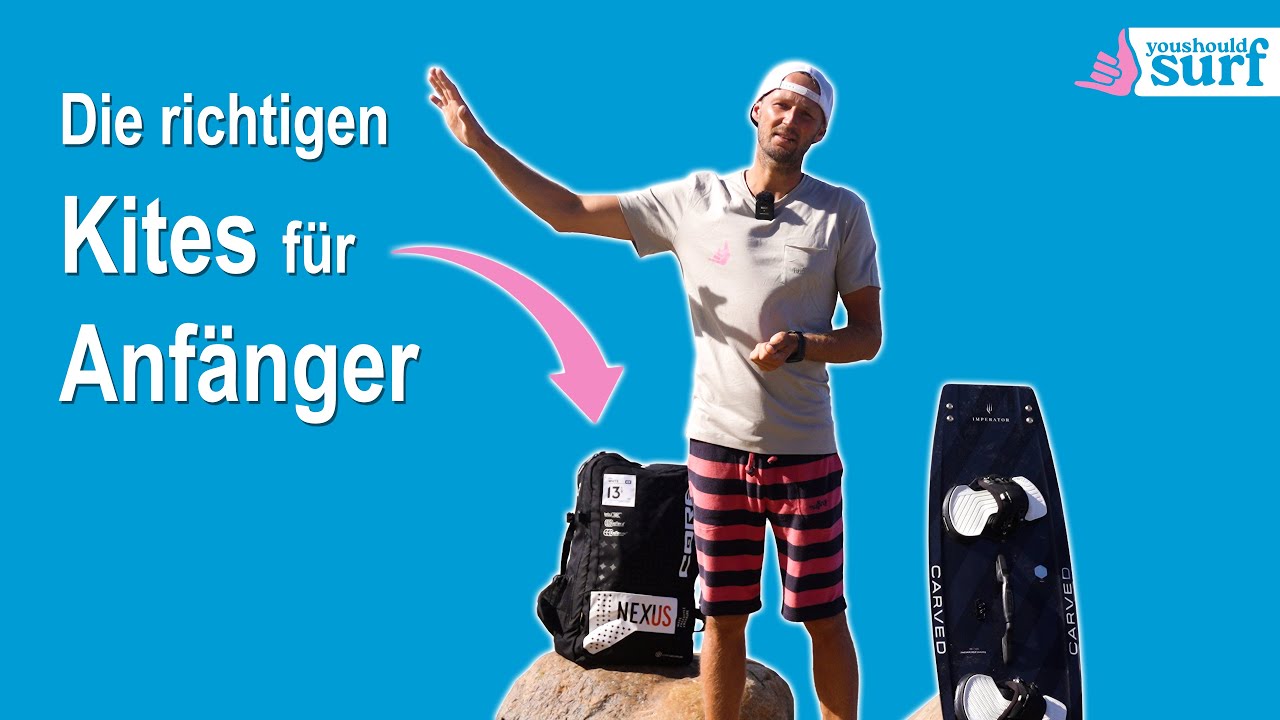 Anfängerguide: Das ideale Kitesurf-Equipment zum Starten