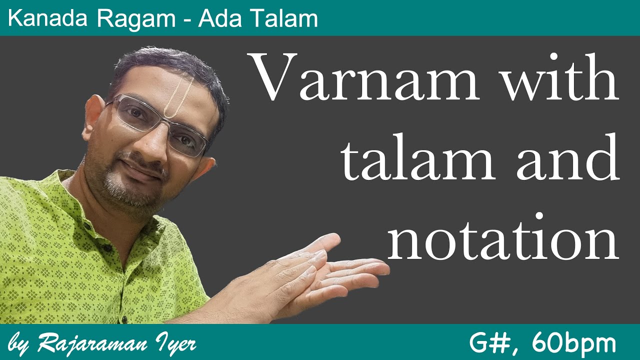 Kanada Ada Tala Varnam