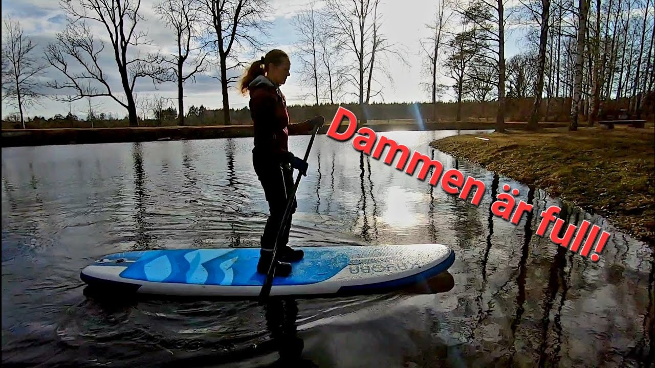 Dammen vi grävde är fylld!