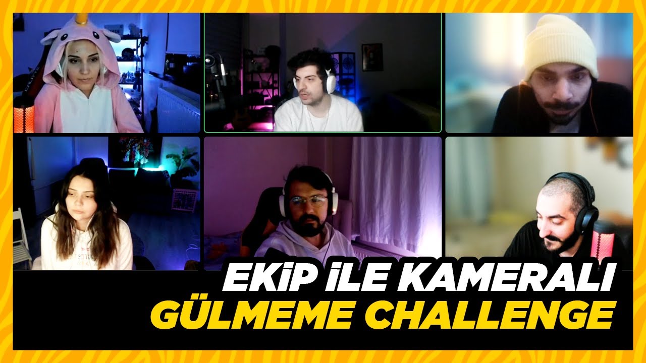 Hype - Ekip İle Kameralı Gülmeme Challenge