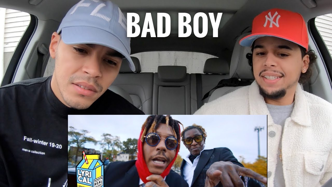 JUICE WRLD x YOUNG THUG - BAD BOY | REACTION REVIEW