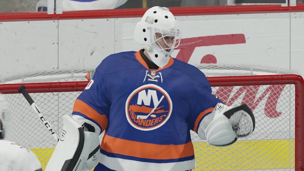 NHL 18 - EASHL Goalie #2 - LOTS OF ACTION!