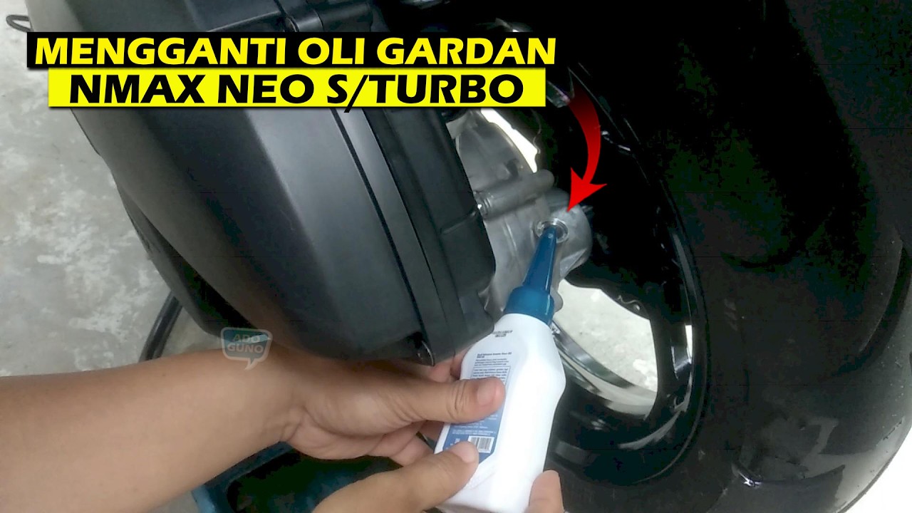Begini Cara Ganti Oli Gardan NMAX Neo S/Turbo Sendiri - Tidak Perlu ke Bengkel Dijamin Langsung Bisa