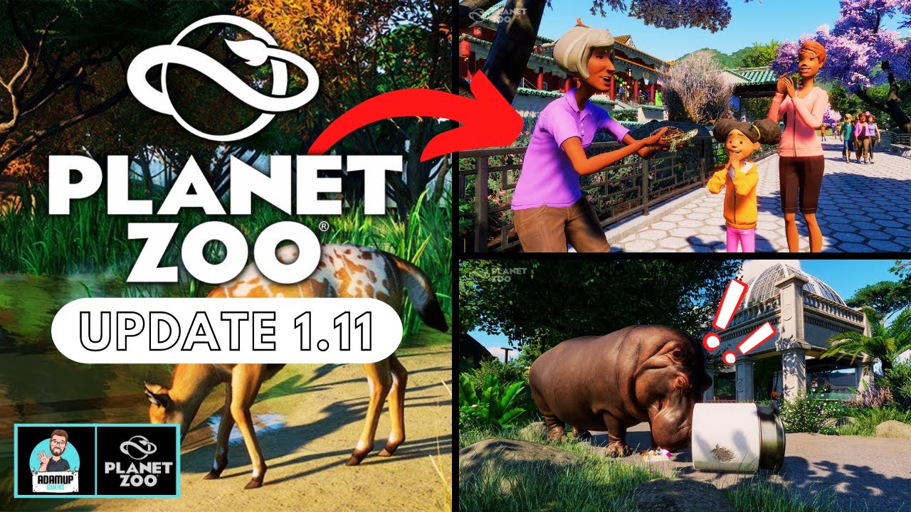 Анонс обновления 1.11 для Planet Zoo + догадки о новом DLC ?!