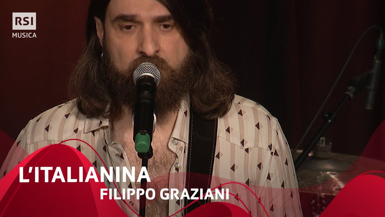 L’italianina - Filippo Graziani (omaggio a Ivan Graziani) | RSI Musica