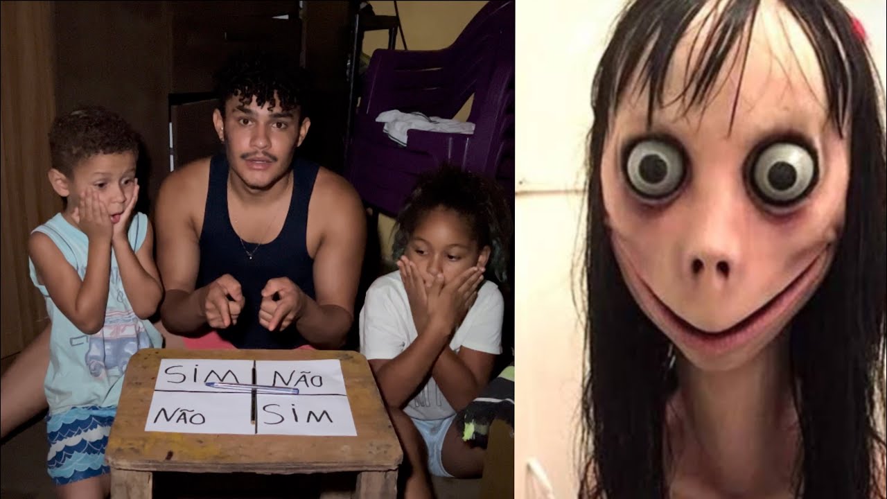INVOCAMOS A MOMO TR&Ecirc;S E MEIA DA MADRUGADA 😱