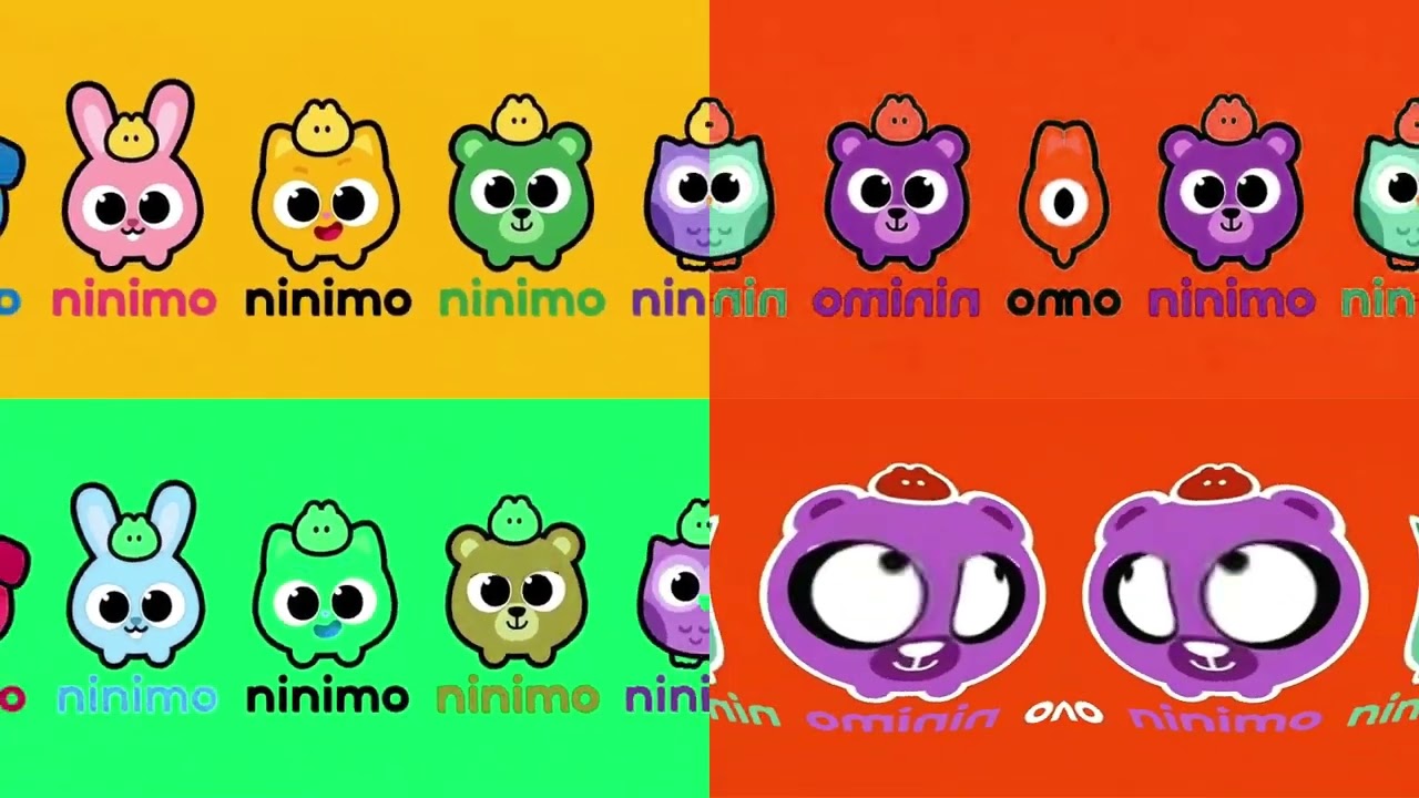Ninimo And Friends Intro Logo Effects Sponsored By Klasky Csupo 2001 Effects Combined