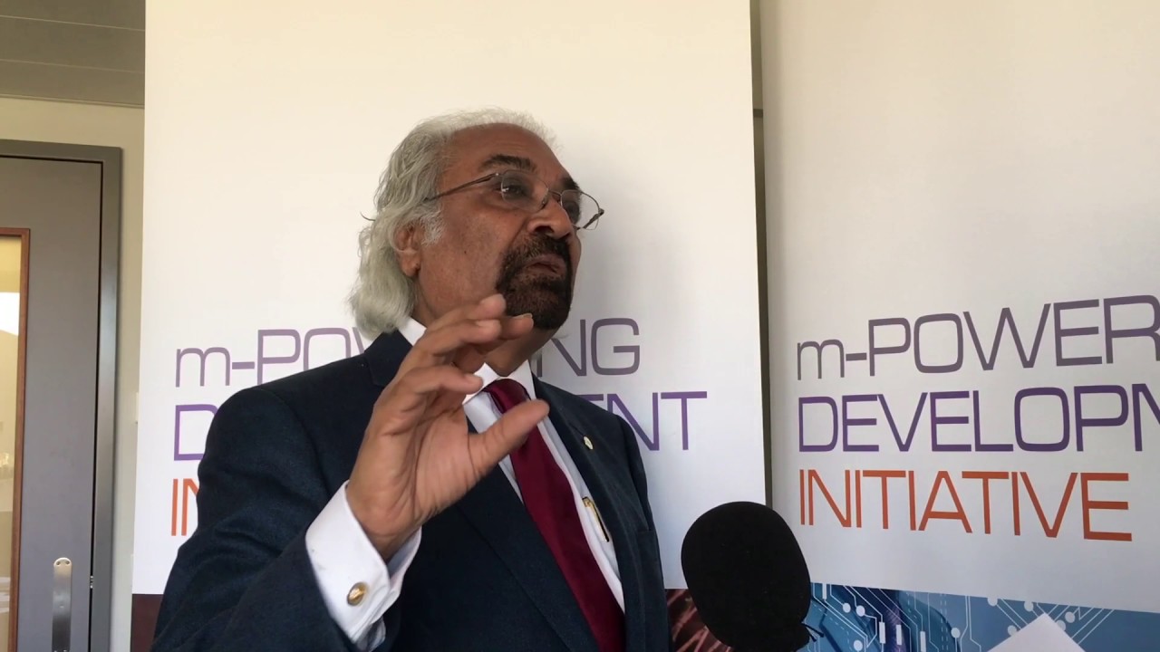 ITU INTERVIEWS: Sam Pitroda, C-Sam Inc, m-Powering Advisory Board Chairman