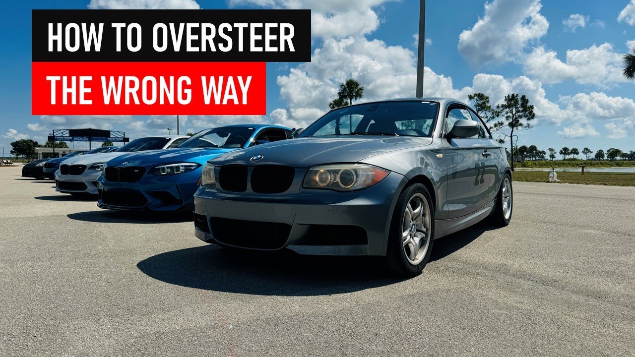 The WRONG WAY to Oversteer a BMW 135i - Autocross with Equipe Rapide