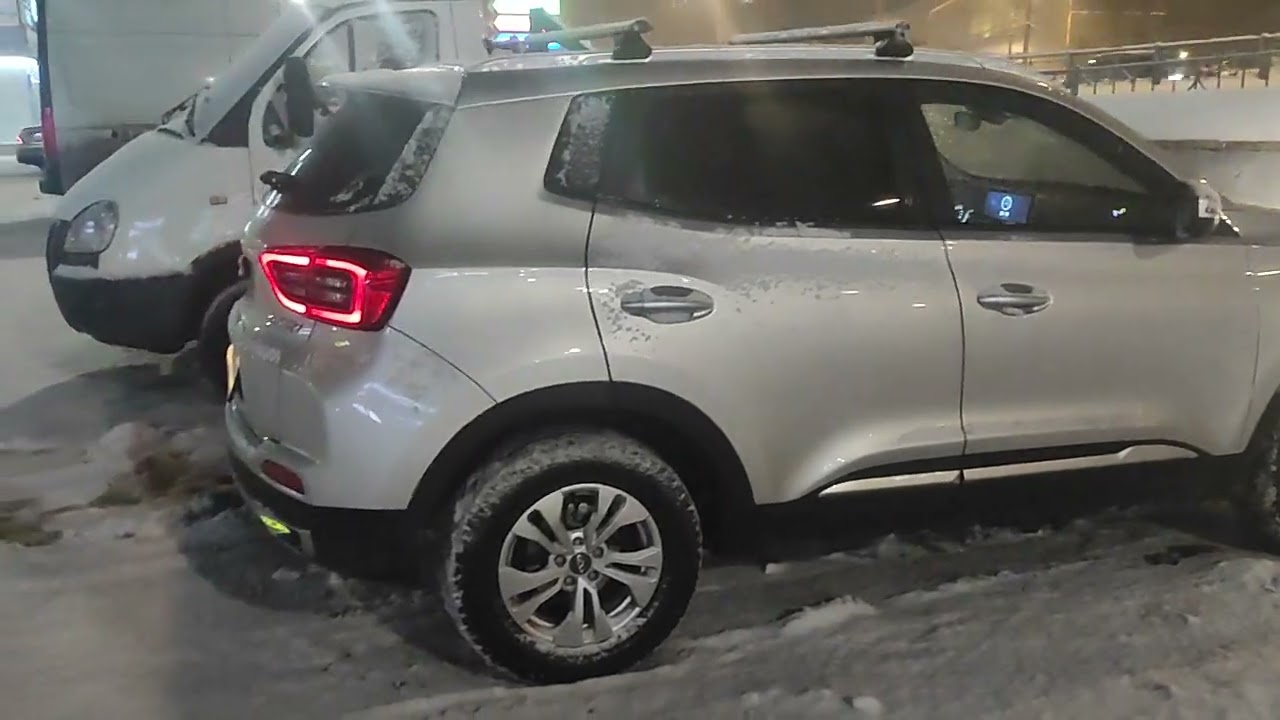 негативный опыт самомойки зимой. Chery Tiggo 4 Pro